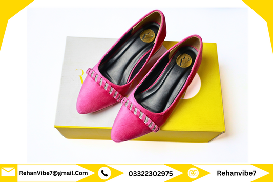 Pink Women Court Shoes - Stylish, Comfortable & Versatile Footwear for Every Occasion